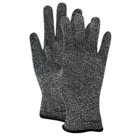 Magid Machine Knit Gloves, Cut Level A4 , 10 12 PK XKS200-10